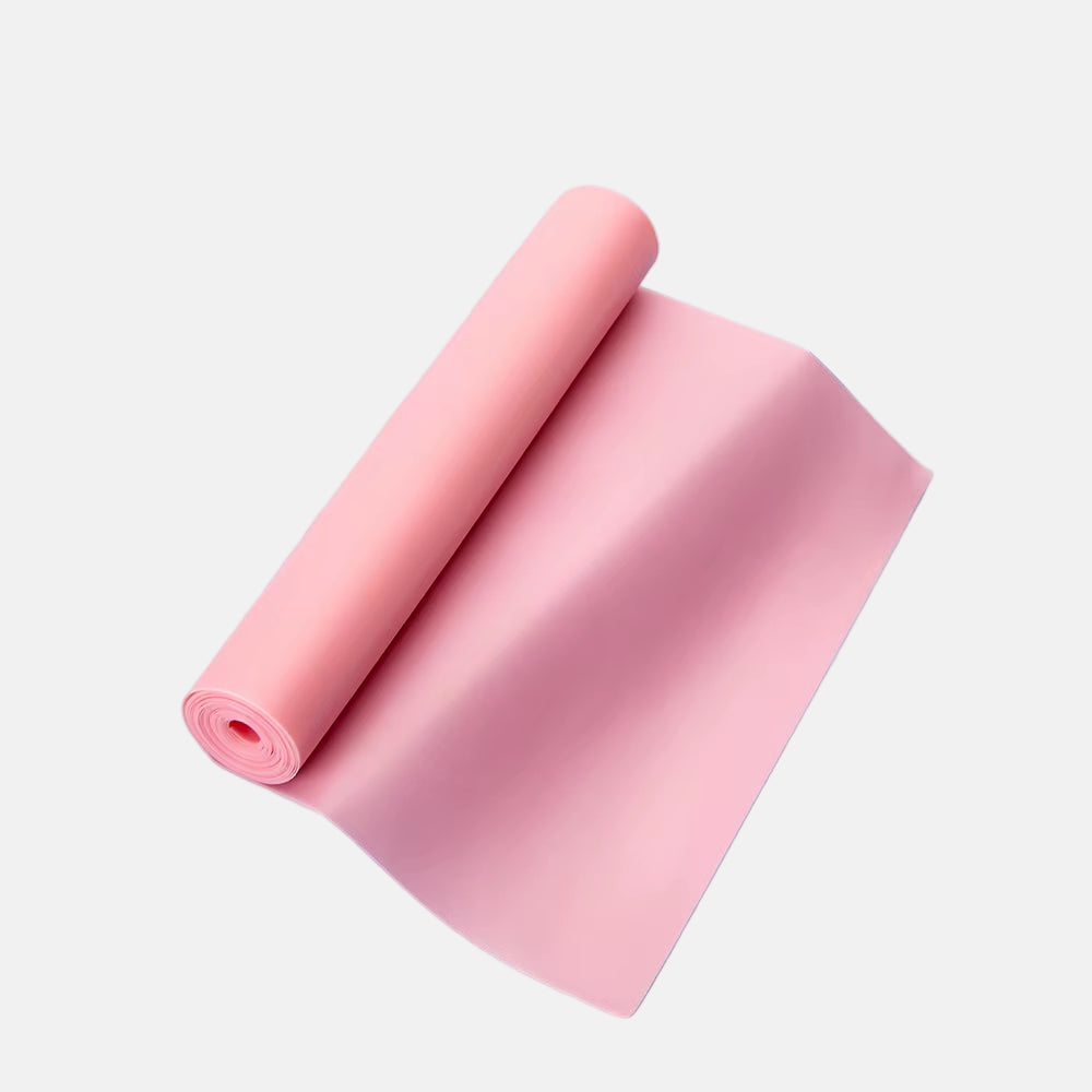 Yoga Pilates Stretch Resistance Band Exercise Fitness Band Training Elastic Exercise Fitness Rubber 150Cm Natural Rubber Gym