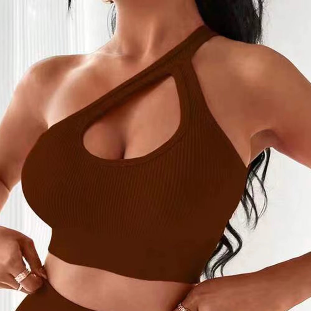 Women'S Sports Back Bra, Removable Chest Pad, Breathable and Skin-Friendly Nylon Fabric, Can Be Worn during Yoga Running