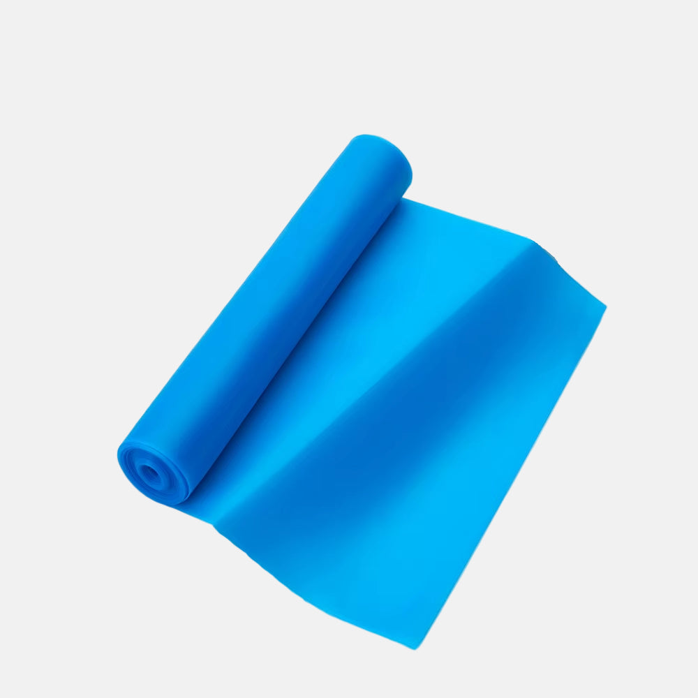 Yoga Pilates Stretch Resistance Band Exercise Fitness Band Training Elastic Exercise Fitness Rubber 150Cm Natural Rubber Gym