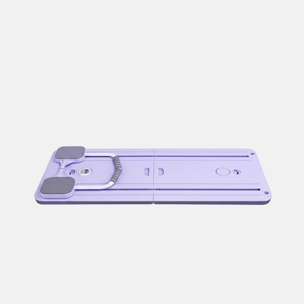 Purple phone case with a subtle design on a light purple background