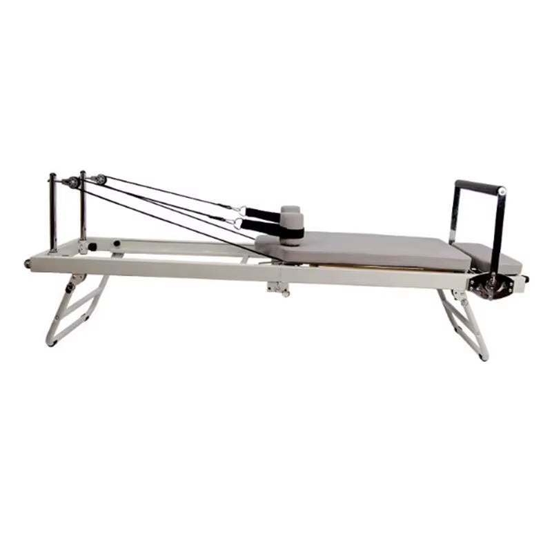 Pilates Reformer Yoga Exercise Machine Metal Frame Folding Reformer Pilates Core Bed for Yoga Exercise
